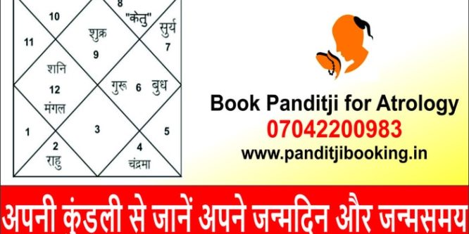 अपनी कुंडली से जानें अपने जन्मदिन और जन्मसमय – Know your date of birth by Kundli